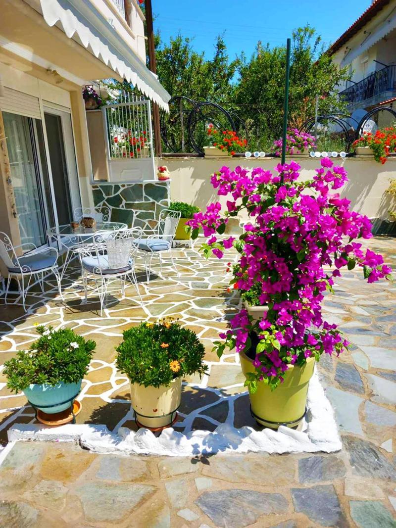 Apartament Maria'S Garden House Flogita Zewnętrze zdjęcie